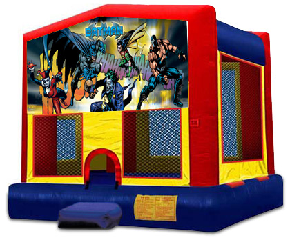 SUPER HERO BATMAN BOUNCE HOUSE 2 in 1 Party Inflatable