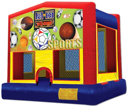 SPORTS 2 IN 1 MODULE JUMPER (basketball hoop included)