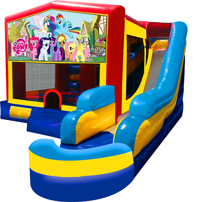 My little pony castle with best sale slide