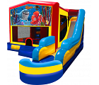 FINDING NEMO 7 IN 1 COMBO - water slide with landing pool