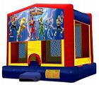 POWER RANGERS 2 IN 1 JUMPER (basketball hoop included)