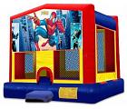 SPIDERMAN 2 IN 1 MODULE JUMPER - basketball hoop included