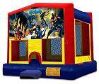 SUPER HERO BATMAN BOUNCE HOUSE (Aro de baloncesto incluido)